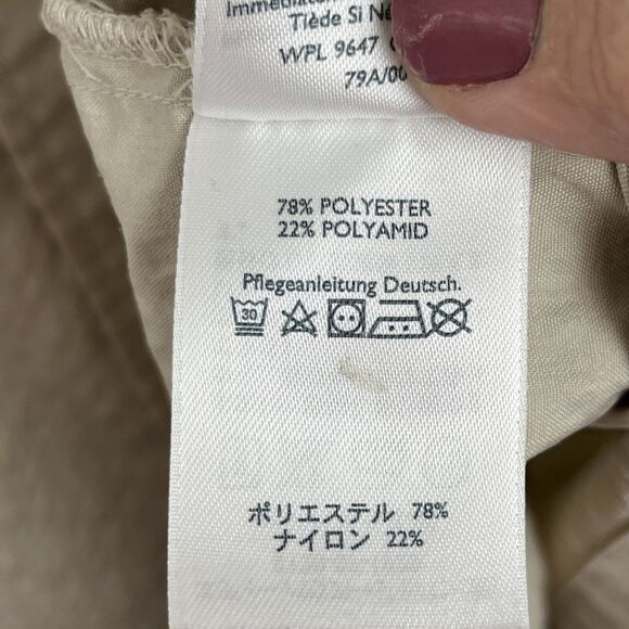 Eddie Bauer Shirt Mens Short Sleeve Button Fishing Hiking Zipper Pocket Large - Picture 8 of 12